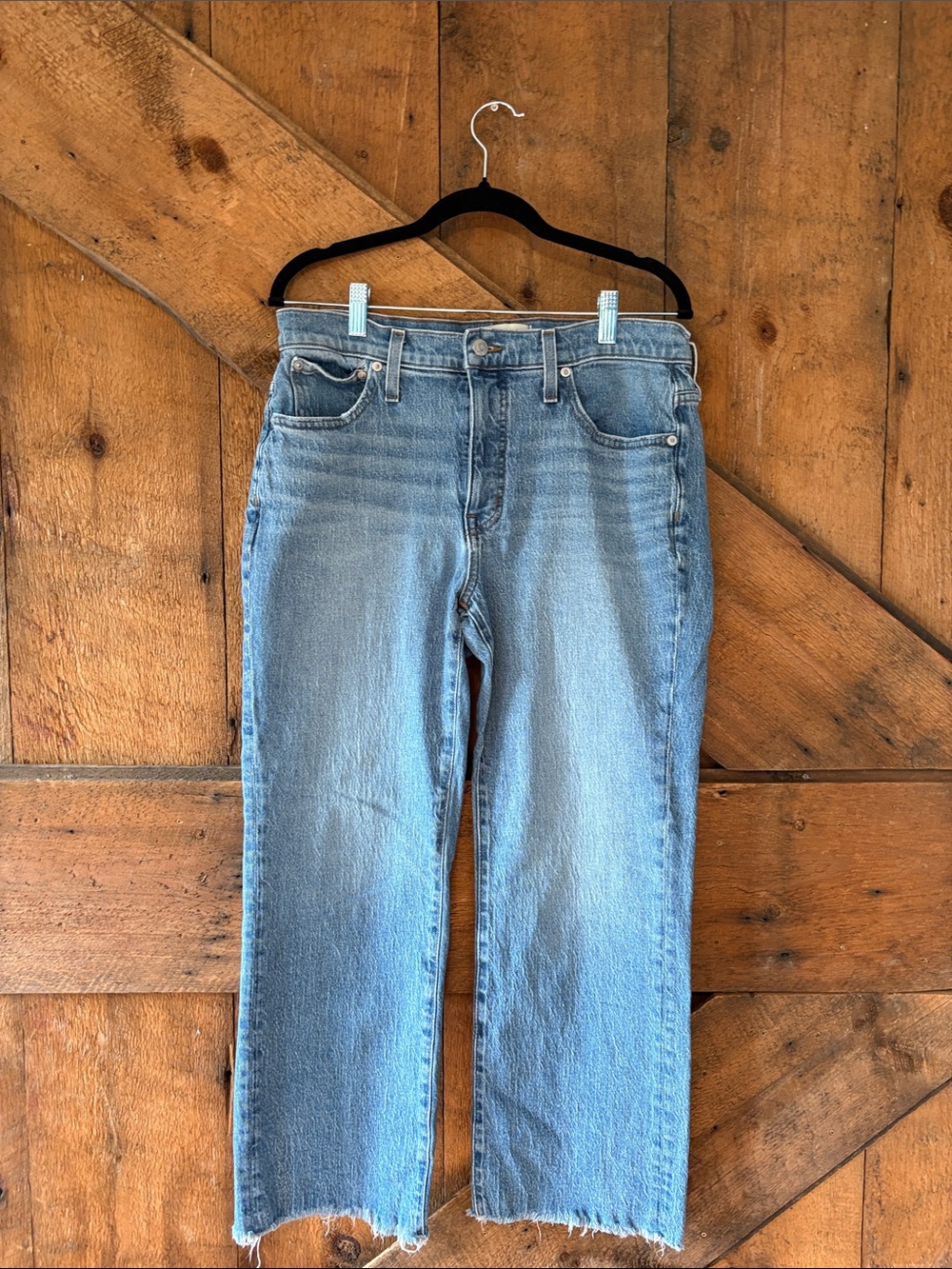 Madewell Light Blue Bootcut Jeans